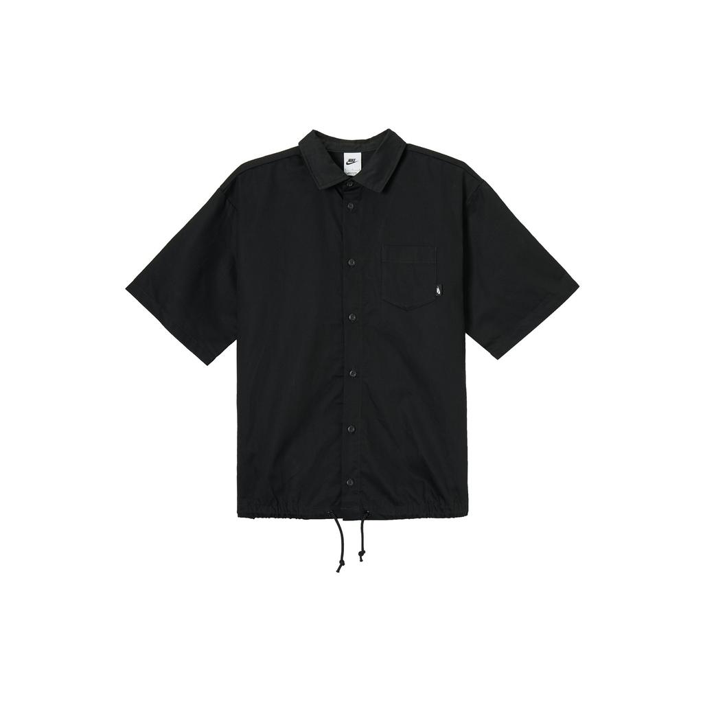 Nike Рубашки Мужские Черные Лацкан Умеренный Другое DX0899-010