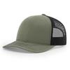 OEM Custom 6 Panel Structured Trucker Mesh Hat High Quality Cotton 3D Embroidery Logo Plain Cap Curved Brim for Velour Terry