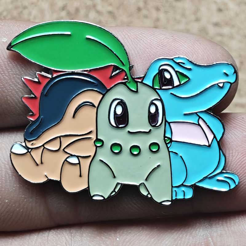Anime Gengar Naruto Enamel Pin Lapel Pins for Backpacks Badges Cartoon Brooch for Clothes Jewelry Gifts for Friends