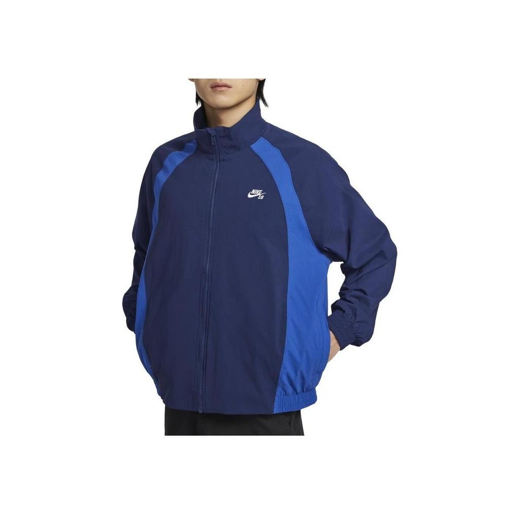 Nike Men's SB Full-Zip Woven Jacket Blue Void HJ2911-492