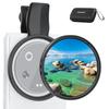 NEEWER 67mm CPL Circular Polarizing Camera Lens Filter for Filter, Clip-on Smartphones, FL-B19
