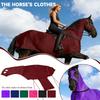 Попона для лошади - Дышащий чехол для тела лошади для использования в конюшне, транспортировки и ежедневного ухода | Легкая ткань с регулируемыми застежками | Против D