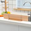 Масштабируемый брызговик для кухонной раковины, заглушка для защиты от брызг для умывальника, водонепроницаемый экран от брызг, барная доска для защиты от воды