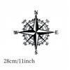 Металлический морской компас настенное искусство украшение пиратская стена домашний декор подарки для спальни гостиная сад фермерский декор подарок
