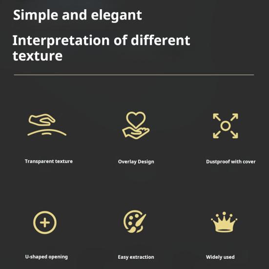 Коробка для хранения ватных палочек, органайзер с крышкой, прозрачный дизайн, многоцелевые ватные шарики