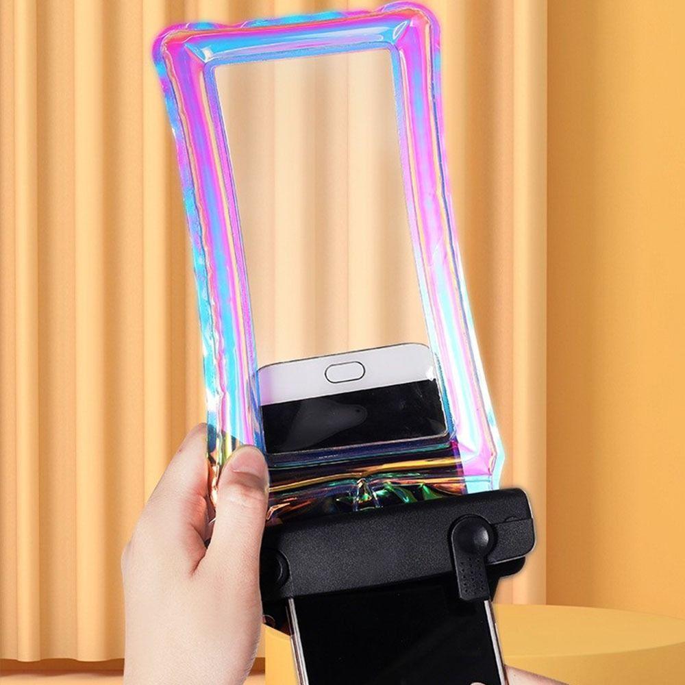 Transparent Phone Waterproof Bag Touchable Screen Underwater Dry Bag Beach Diving