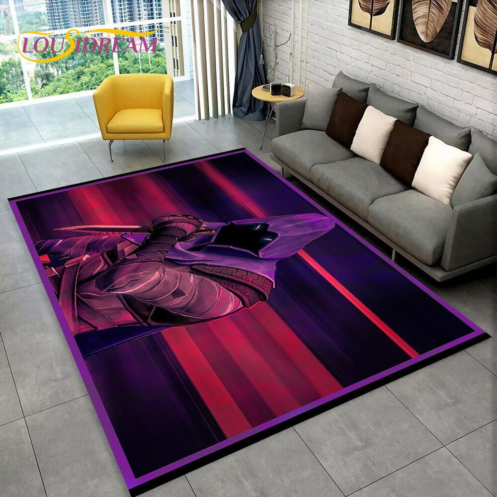 HD Valorant Series Game Gamer Area Rug, Коврик для дома, гостиной, спальни, дивана, коврик для двери, детский игровой нескользящий напольный коврик