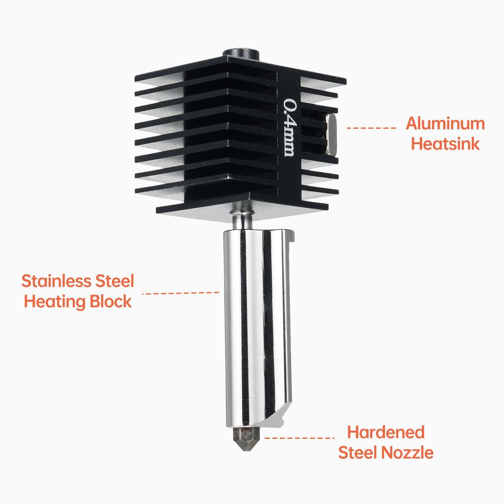 Hot End Kit Extruder Replacement Accessory Compatible with Bambu Lab A1 A1mini 3D Printers High