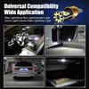 Светодиодные лампы для салона автомобиля 2шт W5W T10