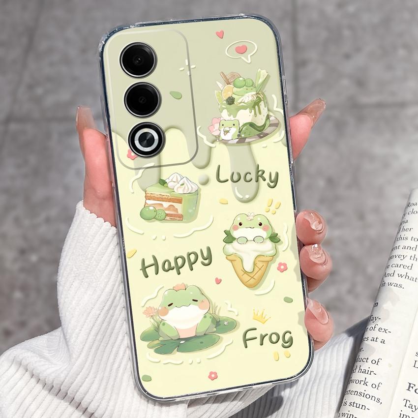 Роскошный противоударный чехол для телефона Oppo A3 A5 A1 Pro A3x AX5 AX5s A7 A8 Ace2 с милыми цветочными узорами, прозрачная защита из ТПУ, задняя крышка для корпуса Oppo