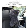 Cartoon Cat Plush Hanging Car Tissue Box For Car Backseat