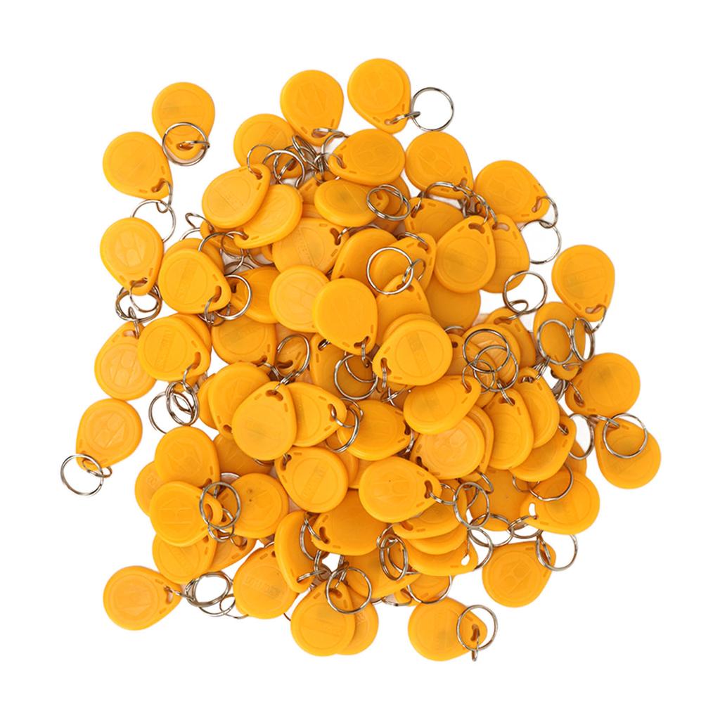 100 шт. брелоков для дверных замков 125 кГц только для чтения смарт-бесконтактная бесконтактная идентификационная карта контроль доступа тег