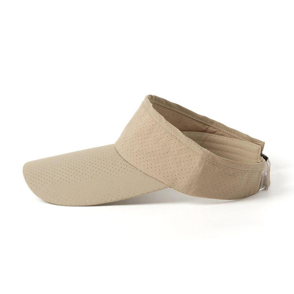 Спортивная кепка от солнца из охлаждающей сетки (бежевый) Шляпа с защитой от УФ-излучения