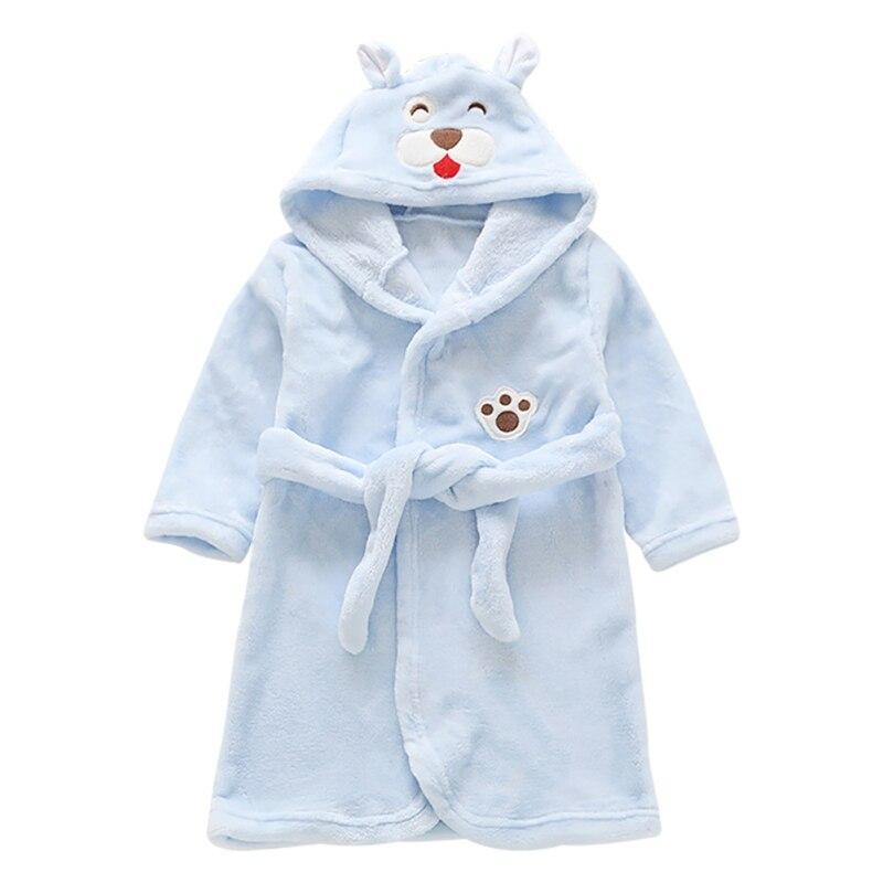 Осень и зима, Детская фланель, Пещера, Мультфильм, Халат с животными (леопард) Браун, 130 ярдов