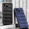KEYSION Противоударный матовый чехол для HONOR 400 Lite 5G Нескользящая мягкая силиконовая задняя крышка для телефона для Huawei Honor 400 Lite 5G