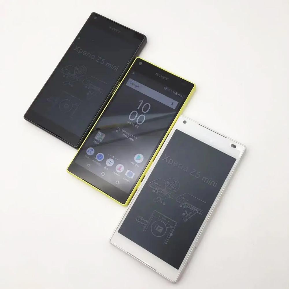 Восстановленный Sony Xperia Оригинальный Sony Xperia Z5 Compact E5823 SO-02H 2+32 ГБ Wi-Fi Мобильный телефон с 1 SIM