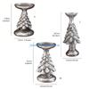 Y5GD Christmas Tree Resin Holders for Seasonal Home and Party Decors