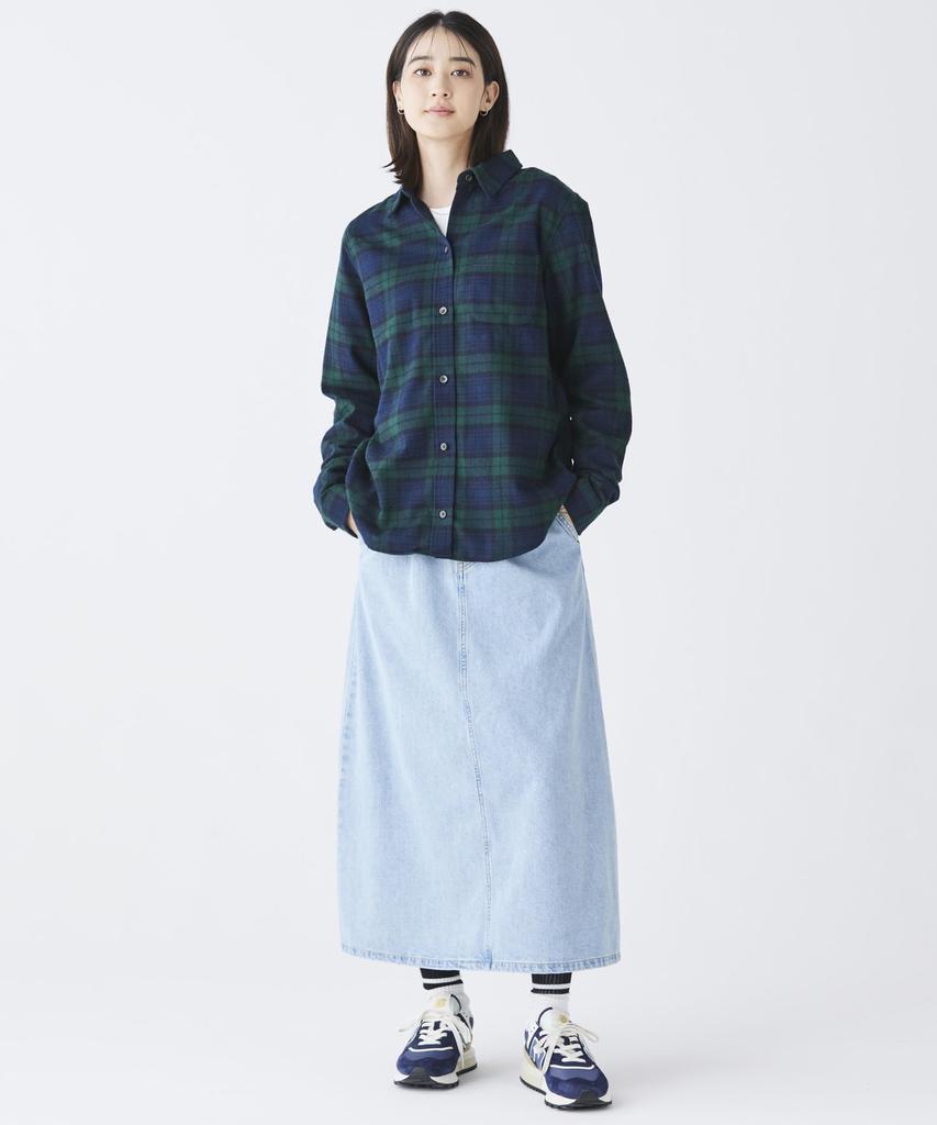Рубашка LLB Scotch Plaid Flannel Shirt Japan Fit S MacRae Hunting Modern Multicolor 1000247328 женская