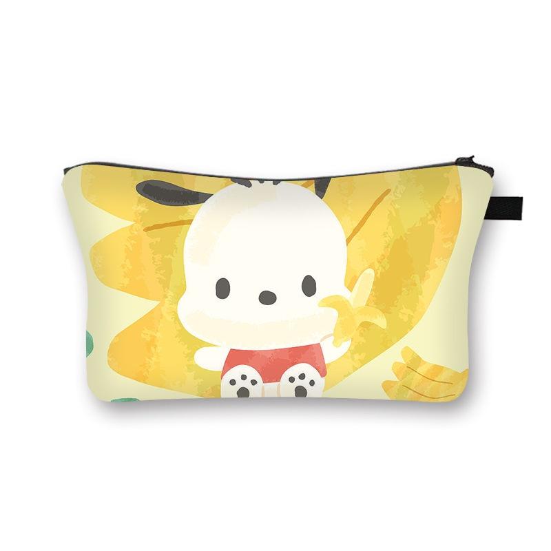 Лето 2023 Новый Стиль Sanrio Милый Сладкая Девочка Косметичка Мультяшная Студенческая Сумка для Хранения Оптом