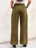 Women's High Waist Wide Leg Jeans Stretch Denim Baggy Loose Fit Pants with Pockets