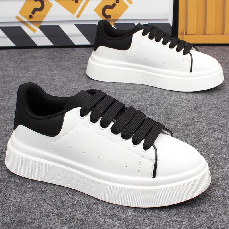 Brand Men's and Women's White Shoes 2024 Autumn Sports and Casual Shoes Fashionable Versatile Sneakers Men's Sports Tennis Shoes
