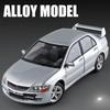 Симуляция 1/24 Масштаб Mitsubishi EV09 Уличная Версия Сплав Модель Автомобиля Коллекция Украшение Игрушечный Транспорт Детский Мальчик Подарок Миниатюрный