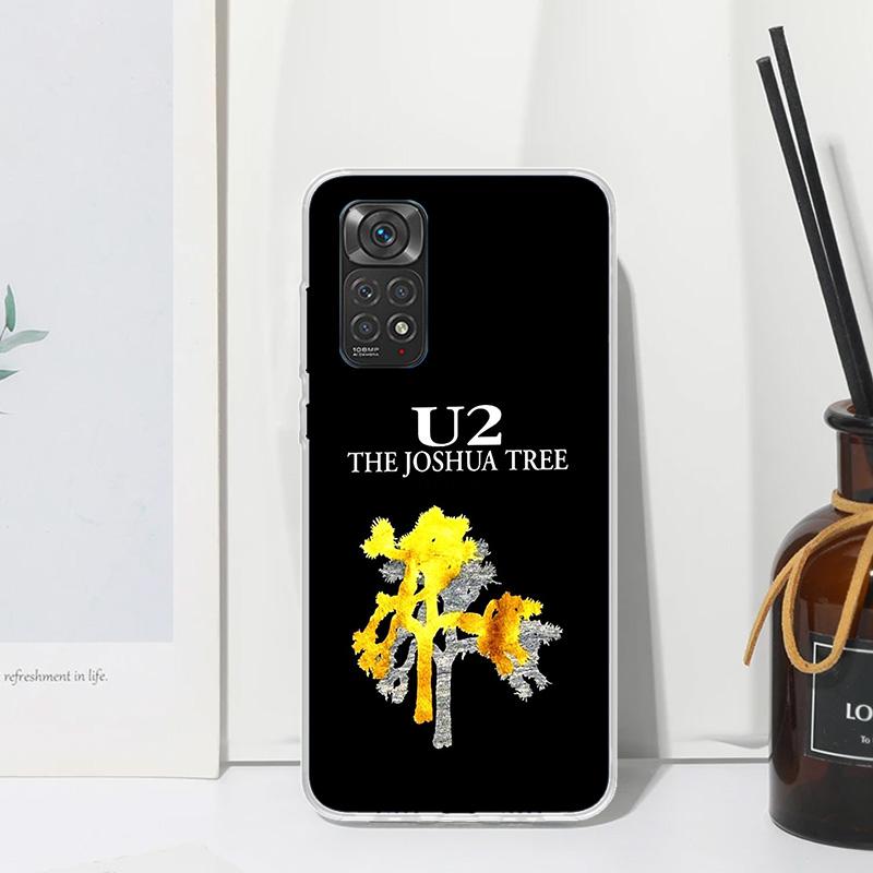 Band U-U2 Rock Phone Case For Xiaomi Redmi Note 15 13 14S 14 Pro Plus 12S 11S 10S 12 11E 10 11T Art Fundas Back Cover Redmi Note