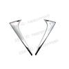 For -2024 Lexus UX 200 250h ABS Rear Window Triangle Cover Trim Chrome 2PCS