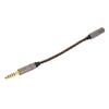 Male to Female 4-Strand Stranded Braided Wire for Phones Headphones Speakers Daily Use