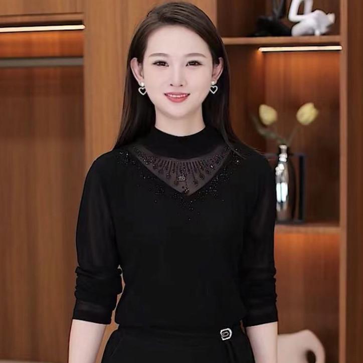 Футболка-основа с полуводолазкой на весну, новый стиль, облегающий крой, тяжелая промышленная футболка с длинным рукавом, модный и универсальный топ