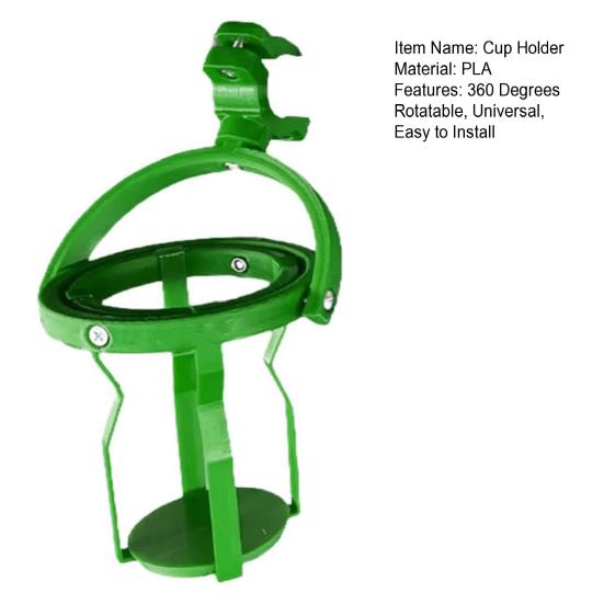 Гироскопический держатель для стакана, напечатанный на 3D-принтере, вращающийся на 360 градусов, универсальный держатель для банок с напитками