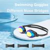 Новые очки для плавания для взрослых с защитой от запотевания и ультрафиолета, мужские и женские профессиональные силиконовые регулируемые очки для плавания унисекс