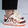 Женская обувь Мужская классическая хип-хоп обувь Y2K для скейтбординга Модные кроссовки Letters Bread для пар Студенты Спорт на открытом воздухе Повседневная обувь