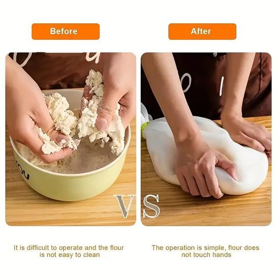 Силиконовый мешок для замешивания теста Гибкий миксер для теста Паста Пицца Тестомес Кухонный гаджет для замешивания теста