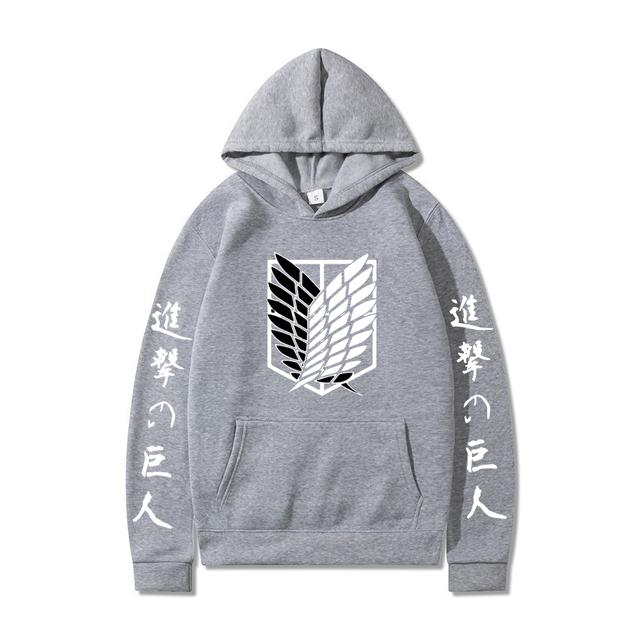 Атака титанов толстовки с капюшоном свитшот японский стиль женская толстовка с капюшоном повседневный спортивный костюм высокое качество спортивная одежда фитнес уличная одежда