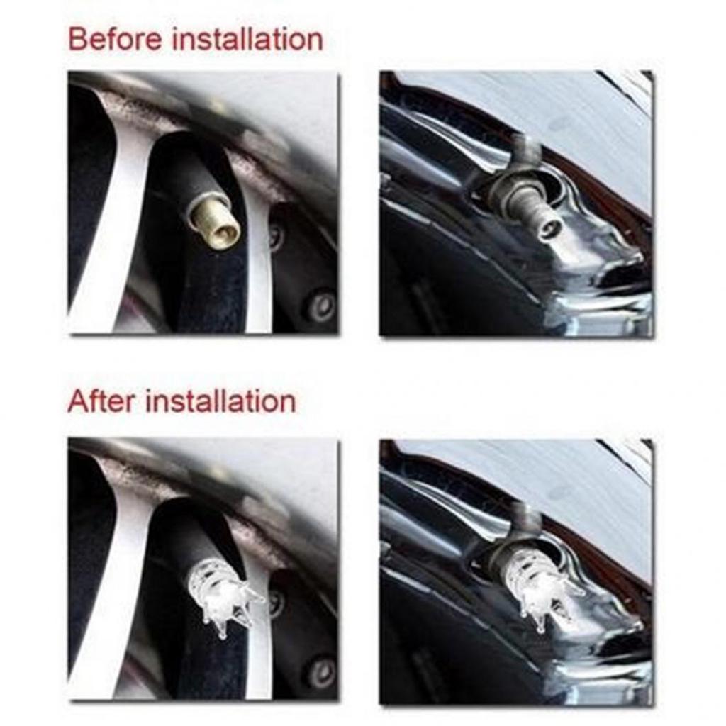 4 шт. Корона универсальные автомобильные грузовые шины колеса воздушного клапана штока противопыльные колпачки