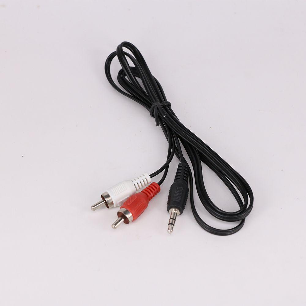 Mp4 1m 7AIY Computer TO Mobile 3.5mm Jack Speaker Stereo Cable 3.5mm To 2 RCA Audio Line