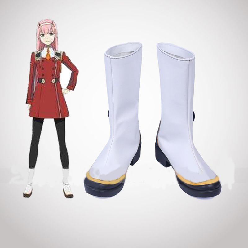 Premium Darling In The Franxx Cosplay Shoes 02 Cosplay Boots Zero Two Women Cos Shoes