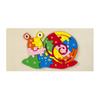 Kids Educational Wooden Animal Digital 3d Puzzle Early Learning Toy