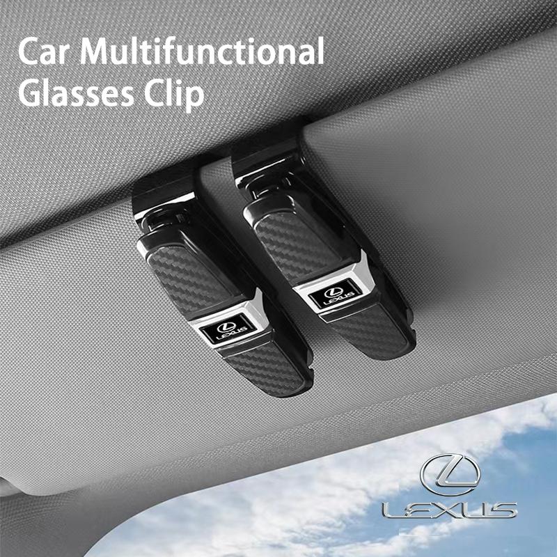 Car Interior Glasses Clip Storage Holder Accessories For Lexus RX450h RX400h RX IS350 IS200 UX250h IS250 RX330 GX Ct200h NX300h