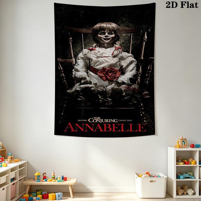 Annabelle Comes Home Journey Threepiece Set 1 Duvet Cover 2 Pillowcase Without Core Soft And Comfortable Christmas Birthday Gift