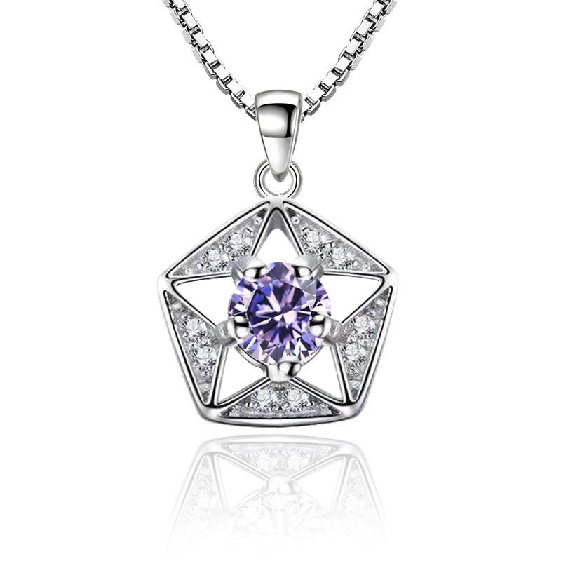 Lucky Five-Pointed Star Pendant, Retro Personalized Hollow Five-Pointed Star Pendant, Women'S Necklace Pendant.