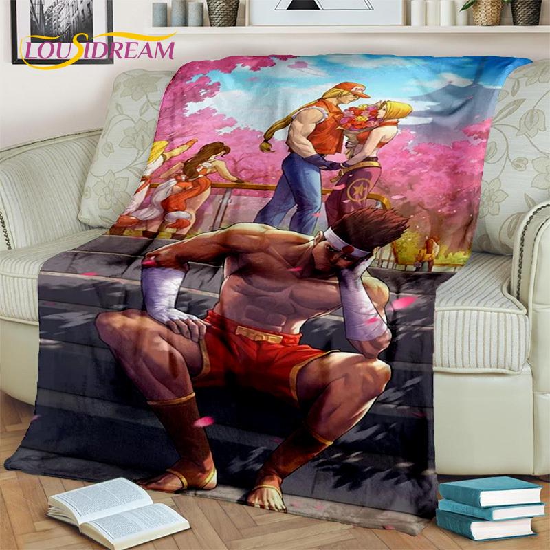 SF Retro Game Street Fighter Gamer Blanket,Soft Throw Blanket for Home Bedroom Bed Sofa Picnic Travel Office Cover Blanket Kids