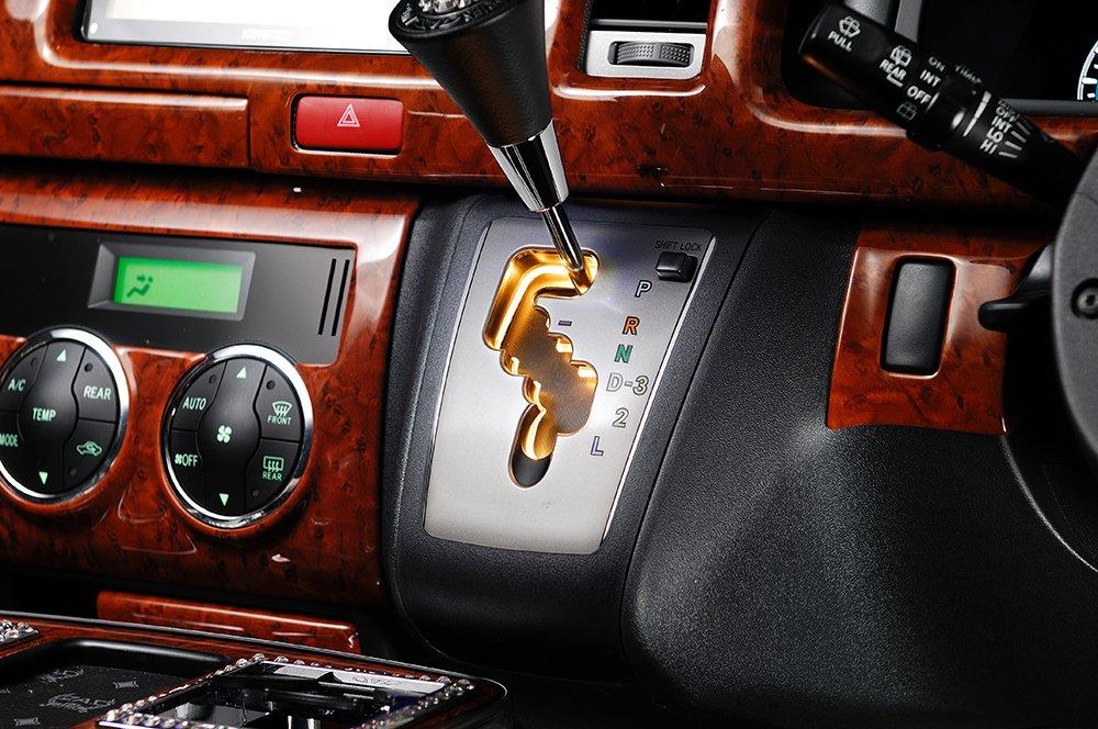 Подсветка селектора КПП Garson DAD для Hiace серии H200, салонная электрическая светодиодная, внутренняя, непрямая, автомобильные кастомные запчасти (1-3 поколение) (GE034-01) ПАПА.