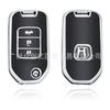 Honda Key Cover for 11th Gen Civic, XRV, 10th Gen Accord, Lingpai, CRV, Avancier, Jade, Breeze, Si, and Bo Rui.