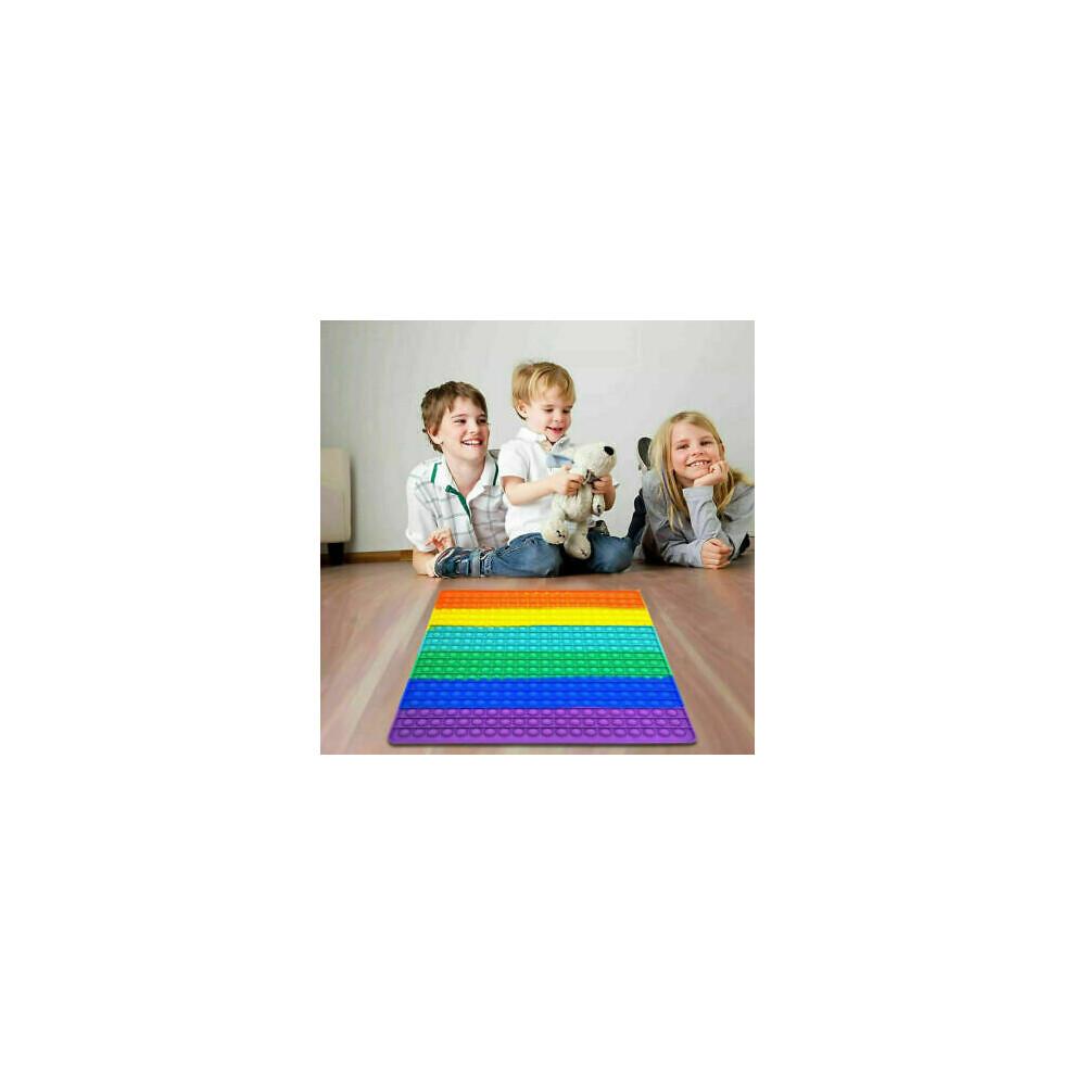 40CM Big Jumbo Pop Its Fidget Toys Clip Finger Silicone Bubble Squeeze