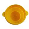 Modern Eco-Friendly Microwave Popcorn Popper Maker Foldable Silicone Bowl Big Capacity Lid Polished DIY Collapsible Home Use