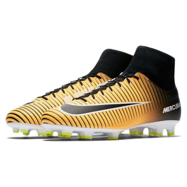 Nike Футбольные бутсы Mercurial Victory 6 DF FG Мужские бутсы Оранжевый лазерно-оранжевый черный 903609-801