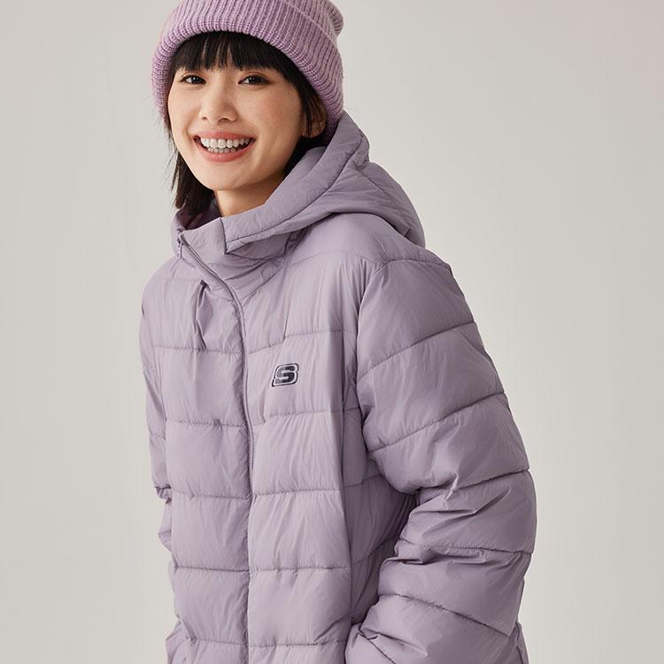 Skechers Technology Puffer Jacket Unisex Sea Mist Pink L425U088-05WA