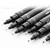 6 шт./лот 005 01 02 03 05 08 микронная булавка ручка для рисования черными чернилами художественный маркер рисунок эскиз манга
